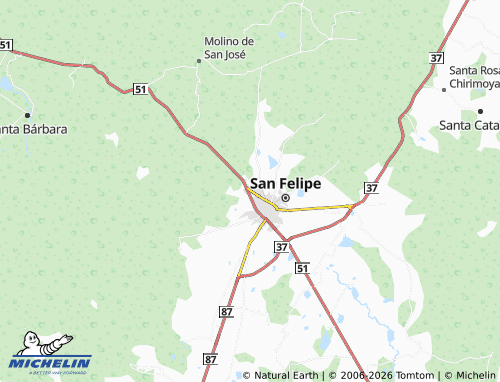 Mappa MICHELIN San Juan - ViaMichelin