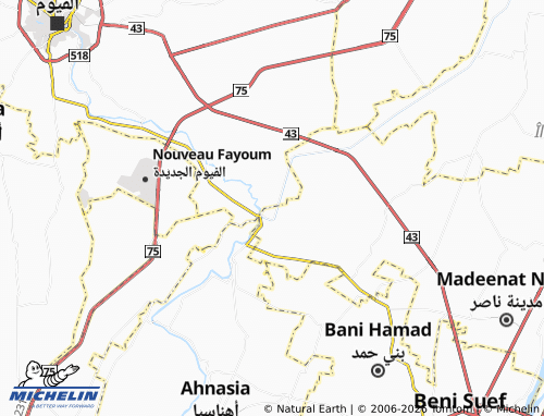 Mapa MICHELIN Munsha'at Hadeeb - ViaMichelin