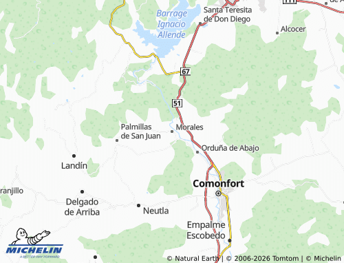 Mapa MICHELIN Morales - ViaMichelin