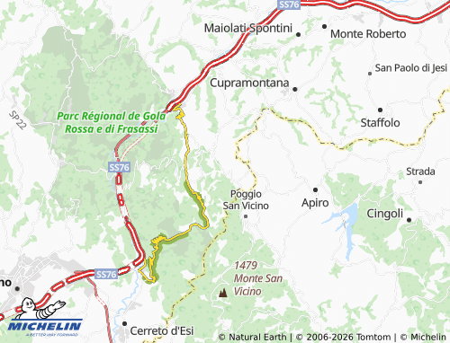 MICHELIN Domo map - ViaMichelin