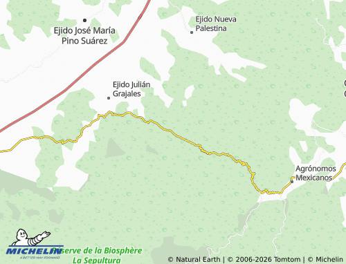 Mapa MICHELIN Ejido Francisco Villa I - ViaMichelin