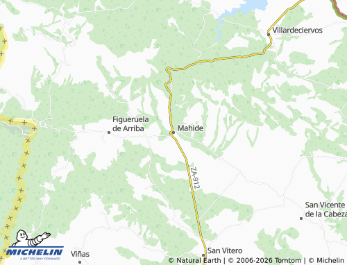 MICHELIN Mahide map - ViaMichelin
