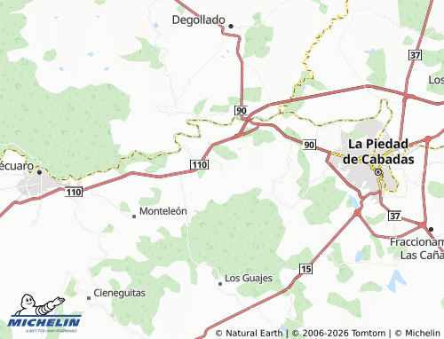 Mapa MICHELIN Cujuarato - ViaMichelin