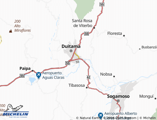 MICHELIN Juan Grande map - ViaMichelin