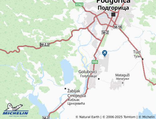 Carte MICHELIN Grbavci - ViaMichelin
