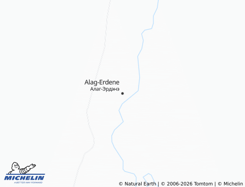 MICHELIN Alag-Erdene map - ViaMichelin