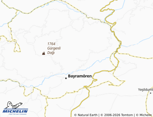 MICHELIN Akseki map - ViaMichelin