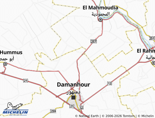 Mapa MICHELIN Zarqoun - ViaMichelin