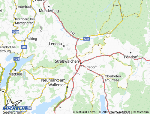 MICHELIN-Landkarte Haidach - ViaMichelin