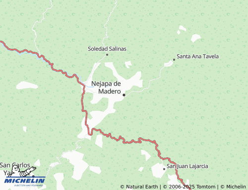 MICHELIN Nejapa de Madero map - ViaMichelin