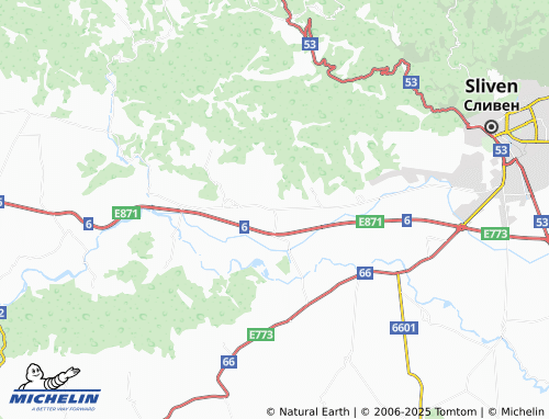 MICHELIN Gavrailovo map - ViaMichelin