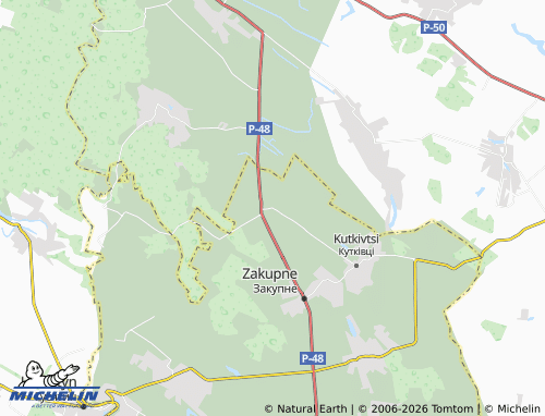 MICHELIN Vivsia map - ViaMichelin