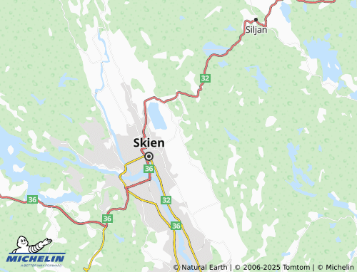 MICHELIN Sneltvedt map - ViaMichelin