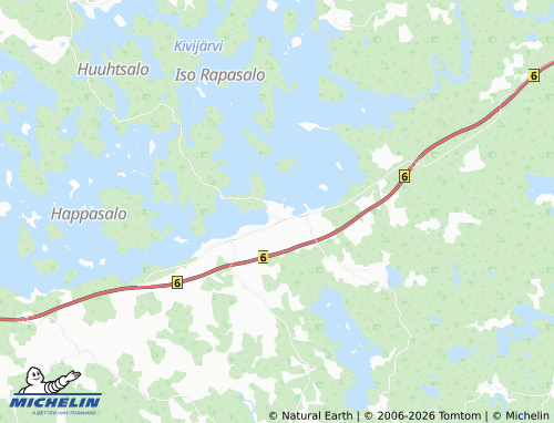 MICHELIN-Landkarte Risulahti - ViaMichelin