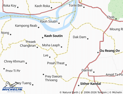 Mapa MICHELIN Moha Leaph - ViaMichelin