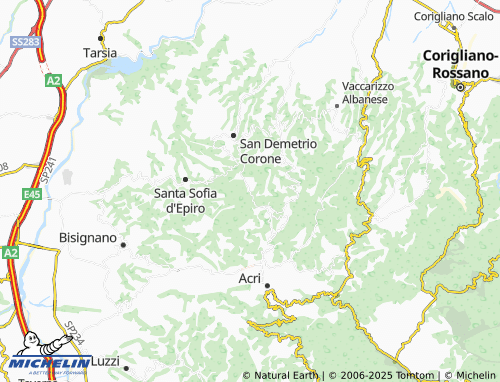 MICHELIN Calamia map - ViaMichelin