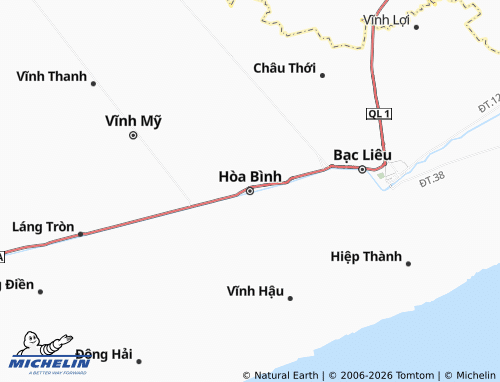 Mappa MICHELIN Hòa Bình - ViaMichelin