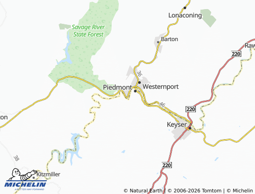 Mappa MICHELIN Luke - ViaMichelin