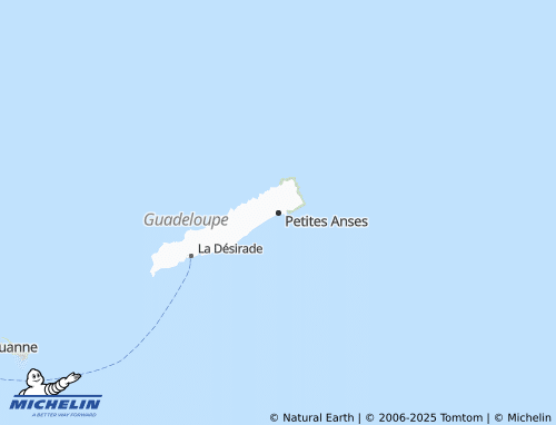 Mapa MICHELIN Petites Anses - ViaMichelin