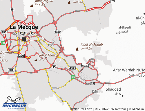Carte MICHELIN Al mashair - ViaMichelin