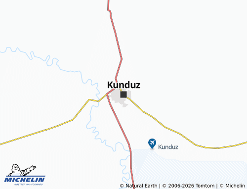 Carte MICHELIN Kunduz - ViaMichelin