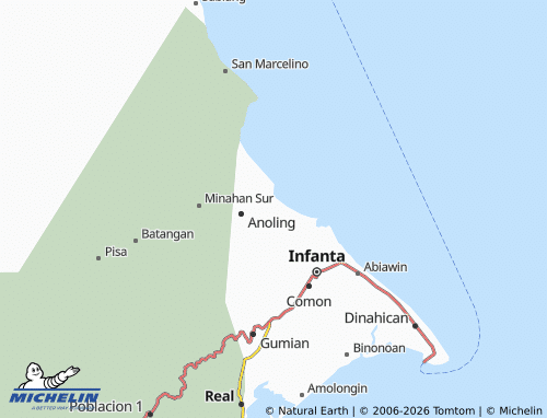 MICHELIN Catablingan map - ViaMichelin