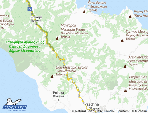 Carte MICHELIN Pagontas - ViaMichelin