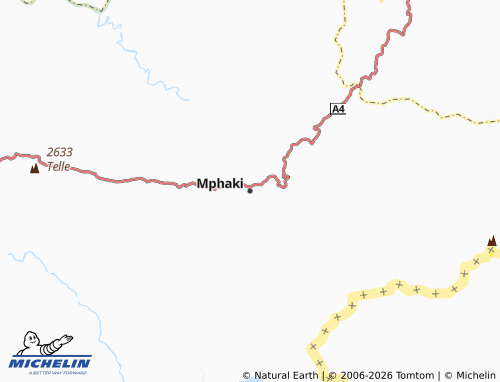 MICHELIN Mphaki map - ViaMichelin
