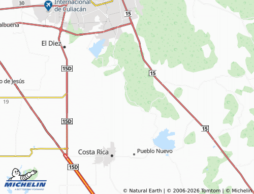 Mapa MICHELIN El Álamo - ViaMichelin