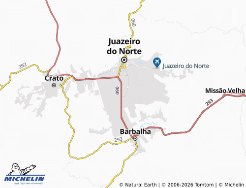 Mappa MICHELIN Lagoa Seca - ViaMichelin