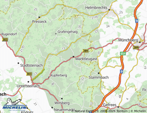 Kaart MICHELIN Marktleugast - ViaMichelin