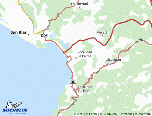 Mappa MICHELIN Localidad La Palma - ViaMichelin