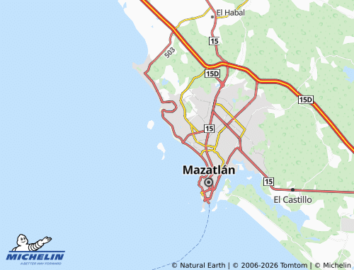 MICHELIN Quinta Gaviotas map - ViaMichelin