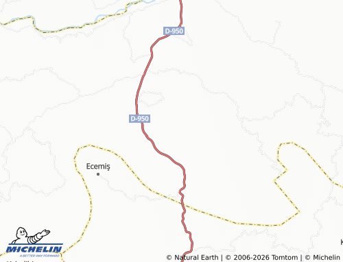 MICHELIN-Landkarte Yayla - ViaMichelin