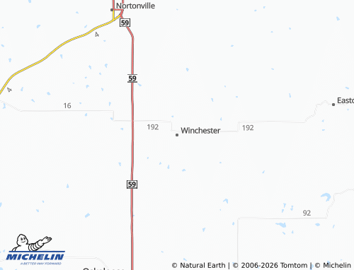 Mappa MICHELIN Winchester - ViaMichelin