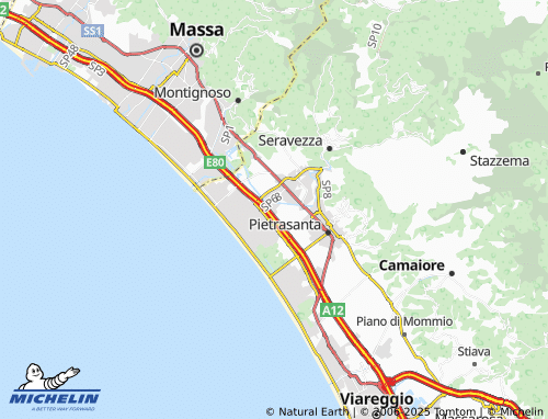 Mappa MICHELIN Vaiana - ViaMichelin