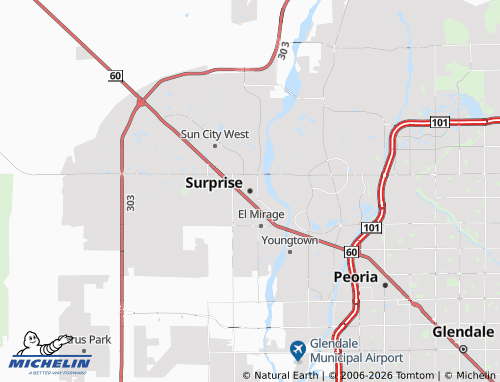 Carte MICHELIN Surprise - ViaMichelin
