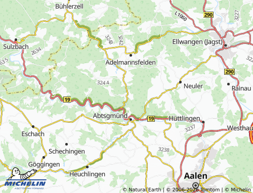 Carte MICHELIN Wilflingen - ViaMichelin
