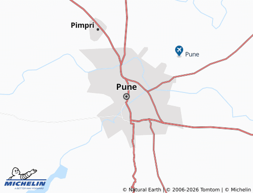 Mappa MICHELIN Pune - ViaMichelin