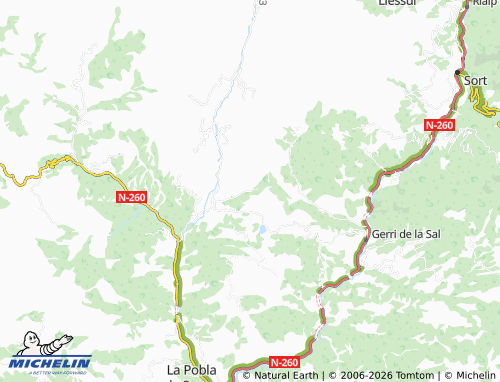 Mapa MICHELIN Envall - ViaMichelin