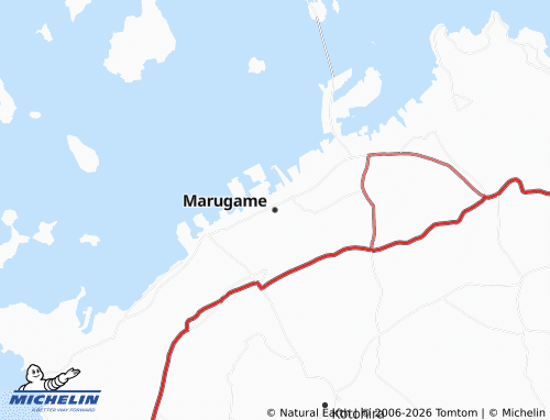 Carte MICHELIN Marugame - ViaMichelin