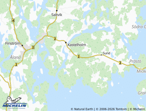 MICHELIN-Landkarte Tosarby - ViaMichelin
