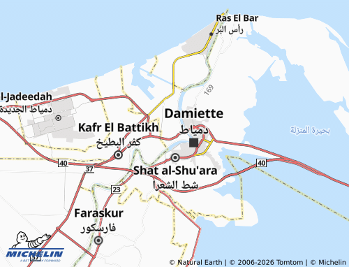 Mappa MICHELIN al-Sinaniyyah - ViaMichelin