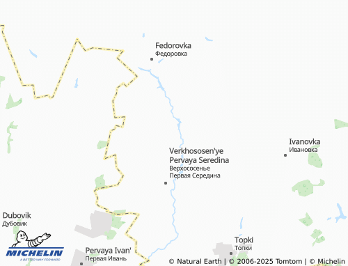 MICHELIN Dyukovskaya map - ViaMichelin