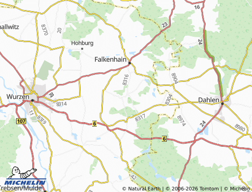 MICHELIN Dornreichenbach map - ViaMichelin