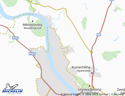 MICHELIN-Landkarte Mologino - ViaMichelin