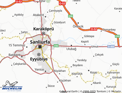 Carte MICHELIN Akpınar - ViaMichelin