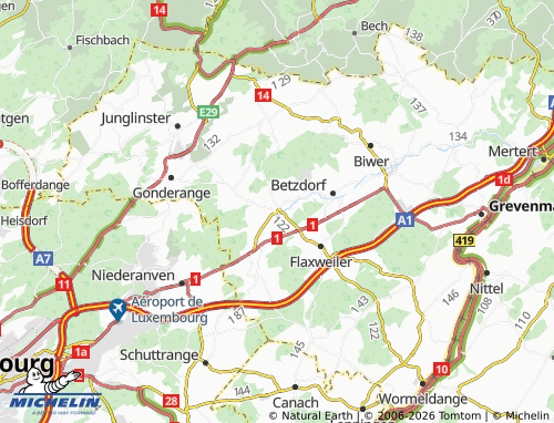Carte MICHELIN Olingen - ViaMichelin