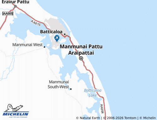 Mappa MICHELIN Arayampathy 3 - ViaMichelin