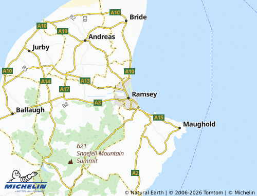 Carte MICHELIN Ramsey - ViaMichelin